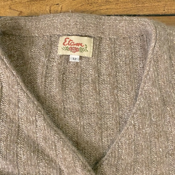 Vintage Oatmeal Cardigan - Picture 3 of 3